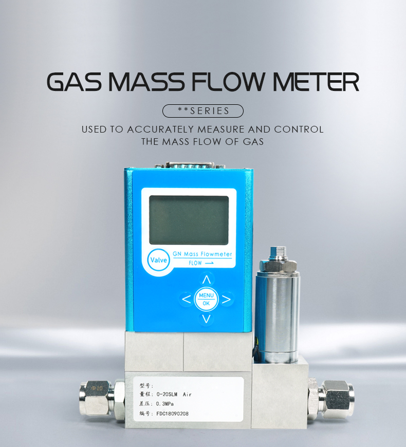 Used to accurately measure and control the mass flow of gas